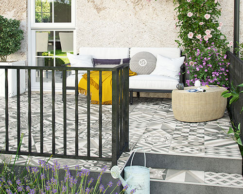 Beautiful balcony finished with Marmox Australia sloped boards